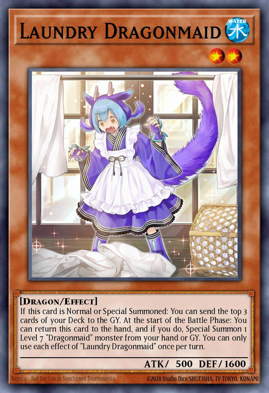 Laundry Dragonmaid * Ultra Rare * BLMM-EN056