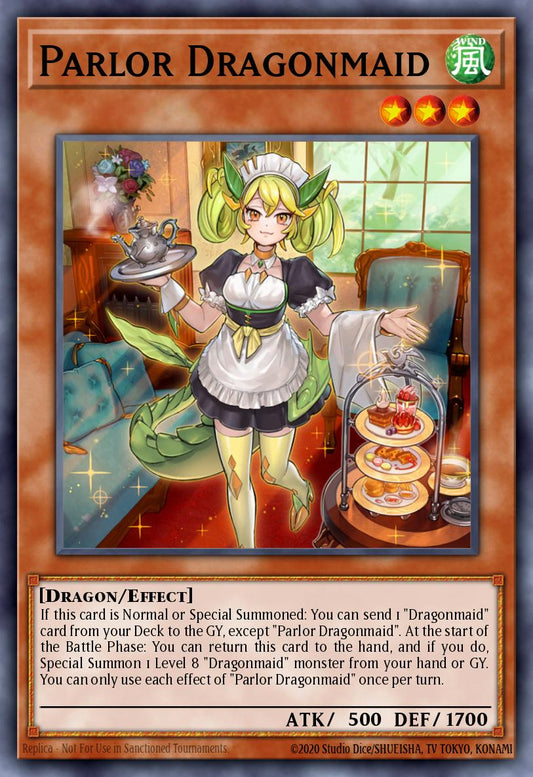 Parlor Dragonmaid * Ultra Rare * BLMM-EN060