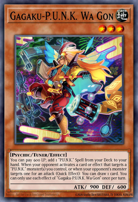 Gagaku-P.U.N.K. Wa Gon * Ultra Rare * BLMM-EN071
