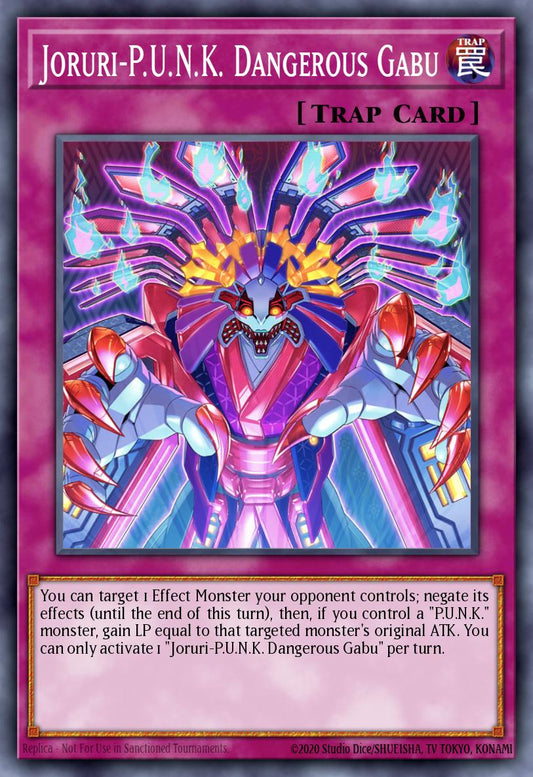 Joruri-P.U.N.K. Dangerous Gabu * Ultra Rare * BLMM-EN081