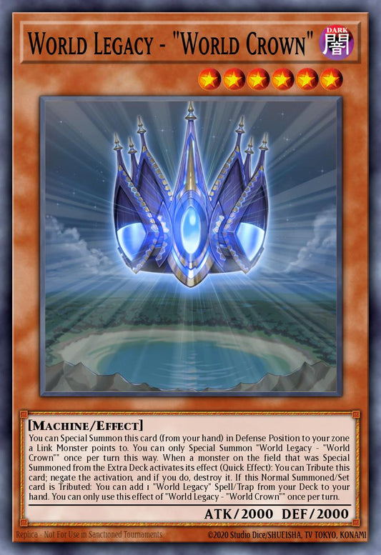 World Legacy - "World Crown" * Ultra Rare * BLMM-EN082