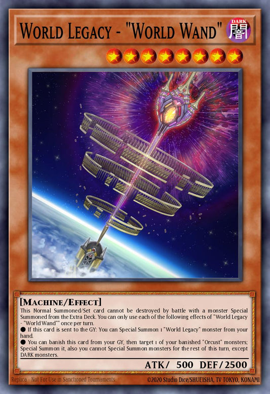 World Legacy - "World Wand" * Ultra Rare * BLMM-EN086
