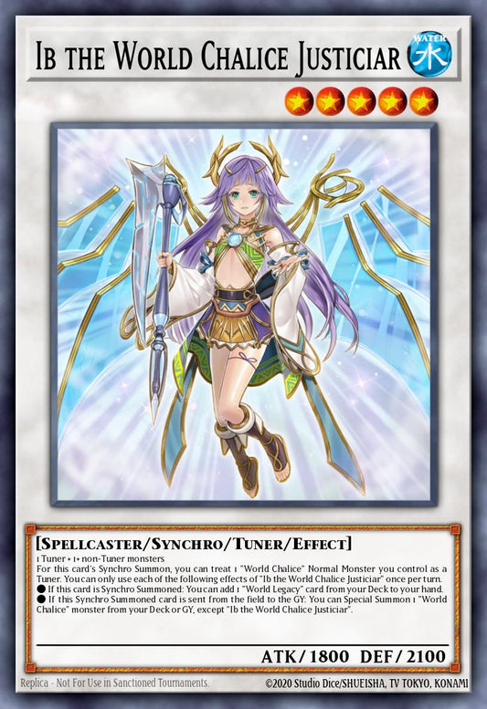 Ib the World Chalice Justiciar * Ultra Rare * BLMM-EN089