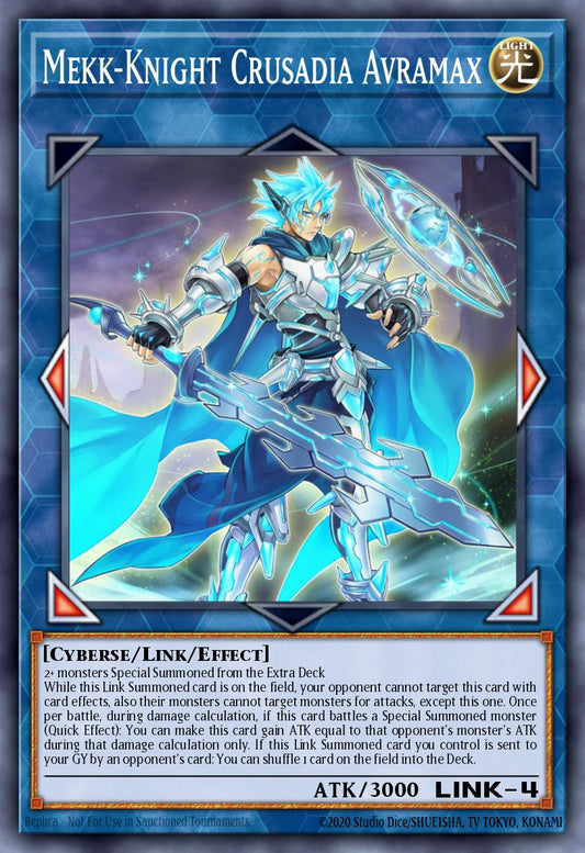 Mekk-Knight Crusadia Avramax * Ultra Rare * BLMM-EN095