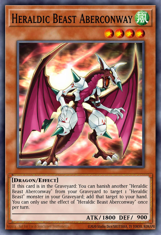 Heraldic Beast Aberconway * Ultra Rare * BLMM-EN114