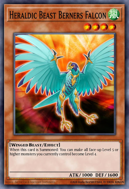 Heraldic Beast Berners Falcon * Ultra Rare * BLMM-EN115