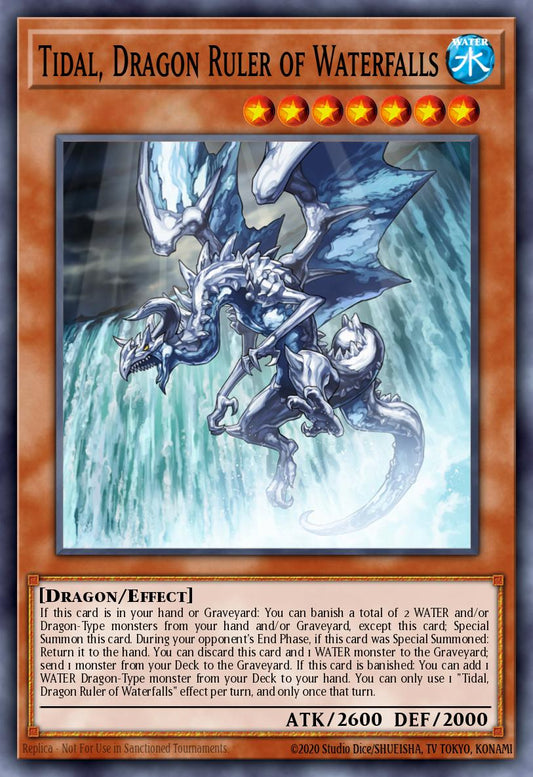 Tidal, Dragon Ruler of Waterfalls * Ultra Rare * BLMM-EN118
