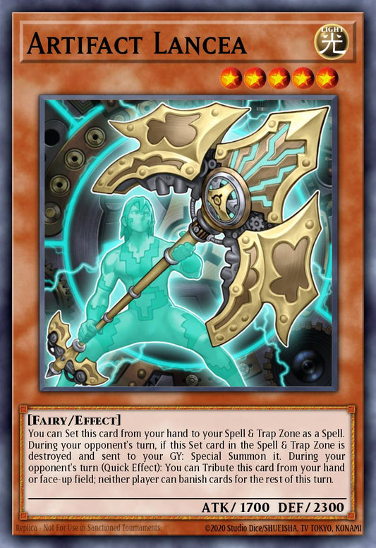 Artifact Lancea * Secret Rare * BLMM-EN125