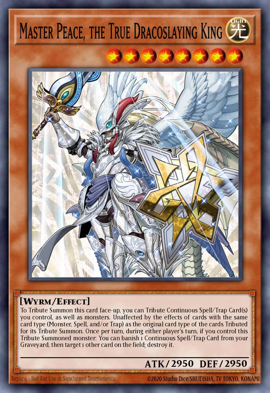 Master Peace, the True Dracoslaying King * Secret Rare * BLMM-EN127