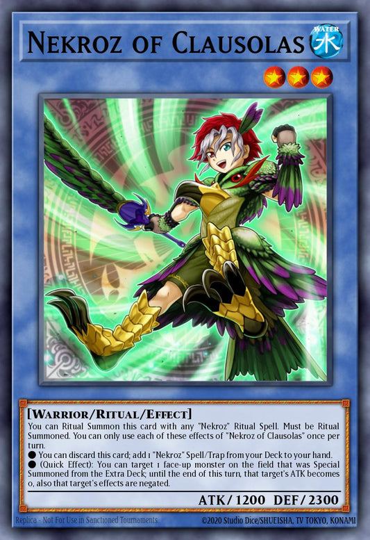 Nekroz of Clausolas * Ultra Rare * BLMM-EN131