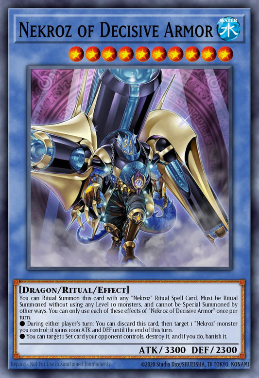Nekroz of Decisive Armor * Ultra Rare * BLMM-EN133