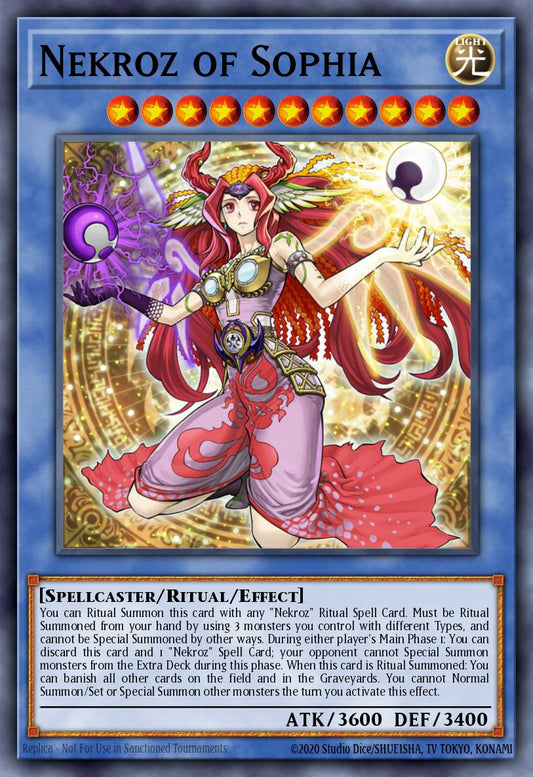 Nekroz of Sophia * Secret Rare * BLMM-EN134