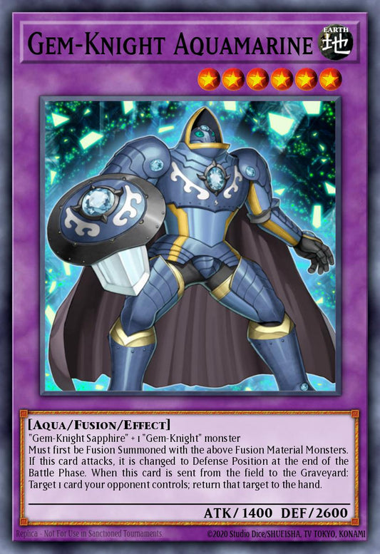 Gem-Knight Aquamarine * Ultra Rare * BLMM-EN137