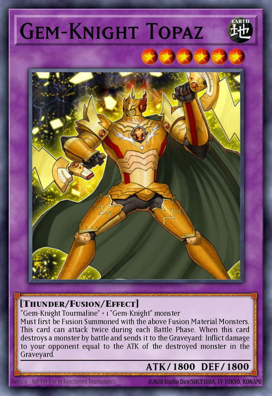 Gem-Knight Topaz * Ultra Rare * BLMM-EN138