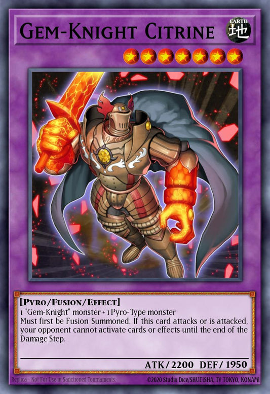 Gem-Knight Citrine * Ultra Rare * BLMM-EN139