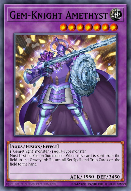 Gem-Knight Amethyst * Ultra Rare * BLMM-EN141