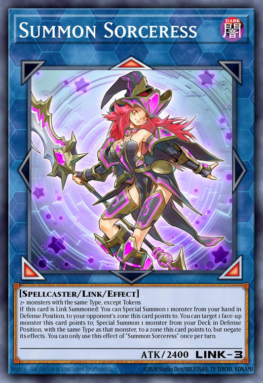 Summon Sorceress * Secret Rare * BLMM-EN157