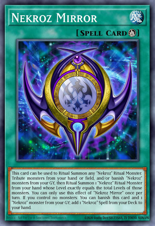 Nekroz Mirror * Ultra Rare * BLMM-EN165