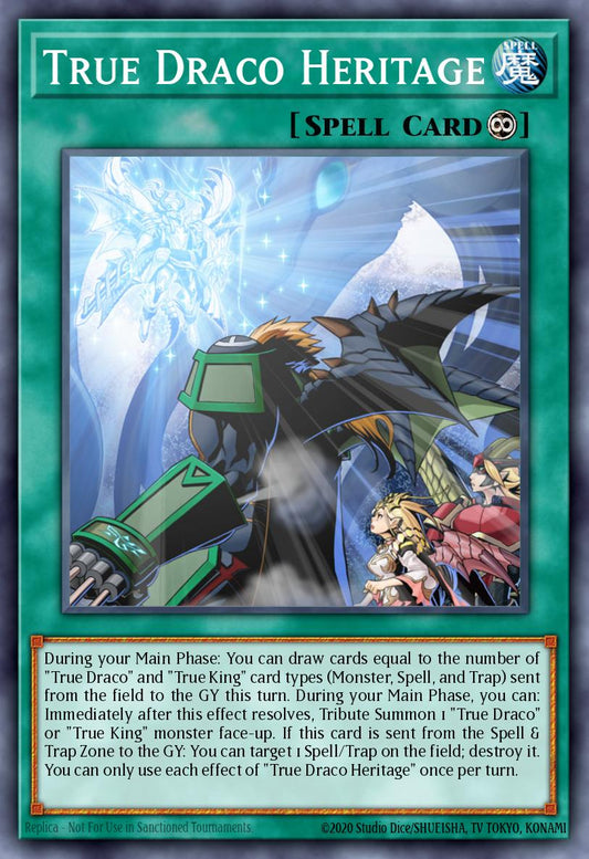 True Draco Heritage * Secret Rare * BLMM-EN168