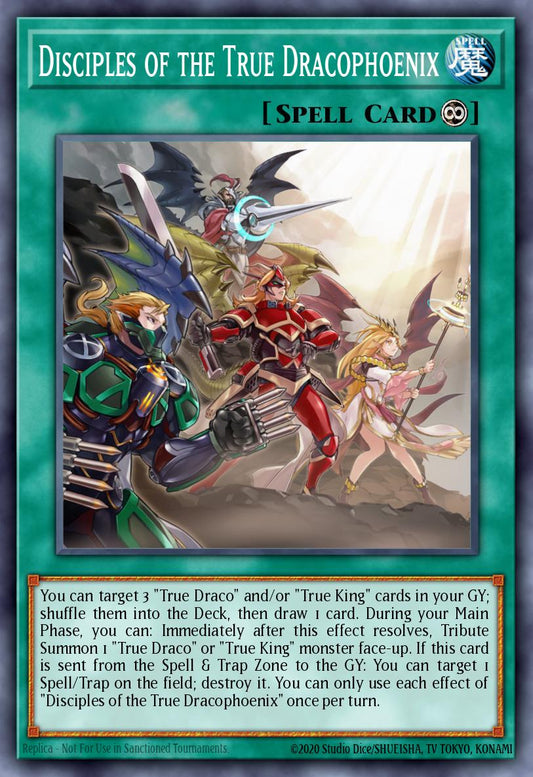 Disciples of the True Dracophoenix * Ultra Rare * BLMM-EN169