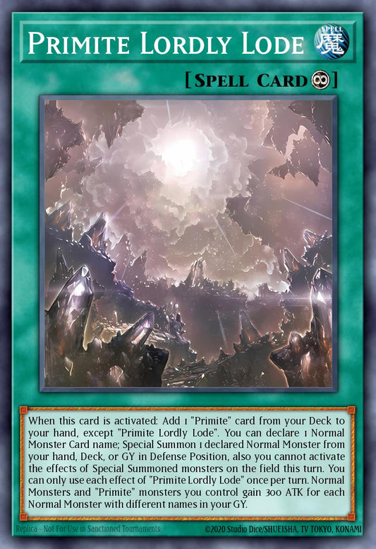 Primite Lordly Lode * Secret Rare * BLMM-EN172