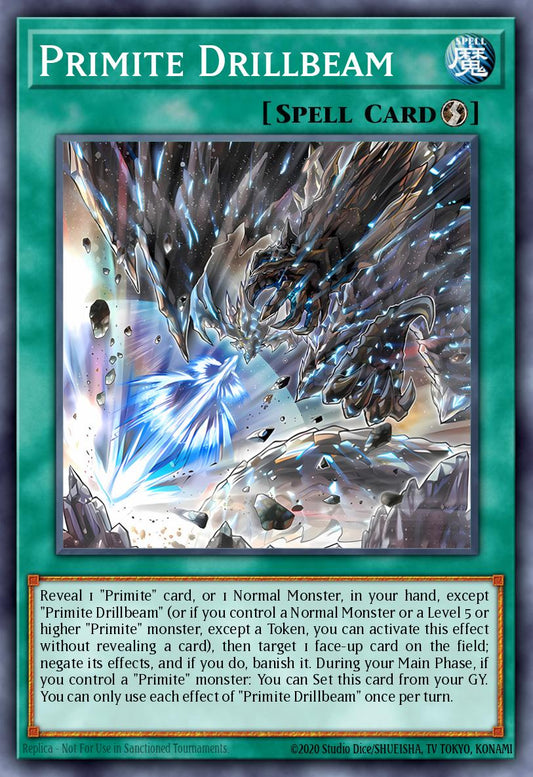 Primite Drillbeam * Secret Rare * BLMM-EN173