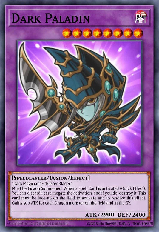 Dark Paladin * Secret Rare * BLMM-EN008