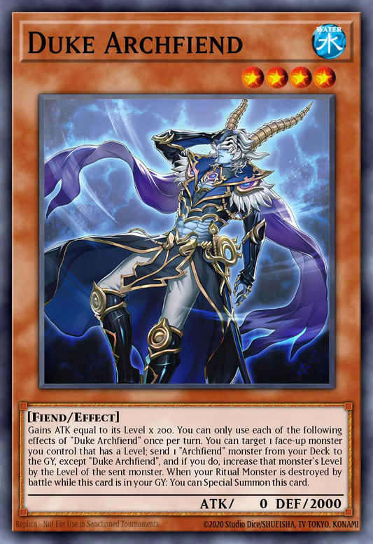 Duke Archfiend * Common * BPRO-EN015