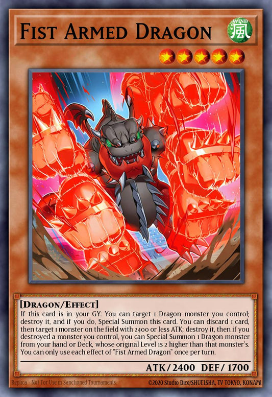 Fist Armed Dragon * Common * BPRO-EN028
