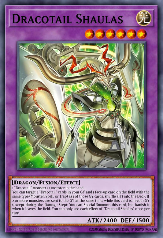 Dracotail Shaulas * Ultra Rare * BPRO-EN037