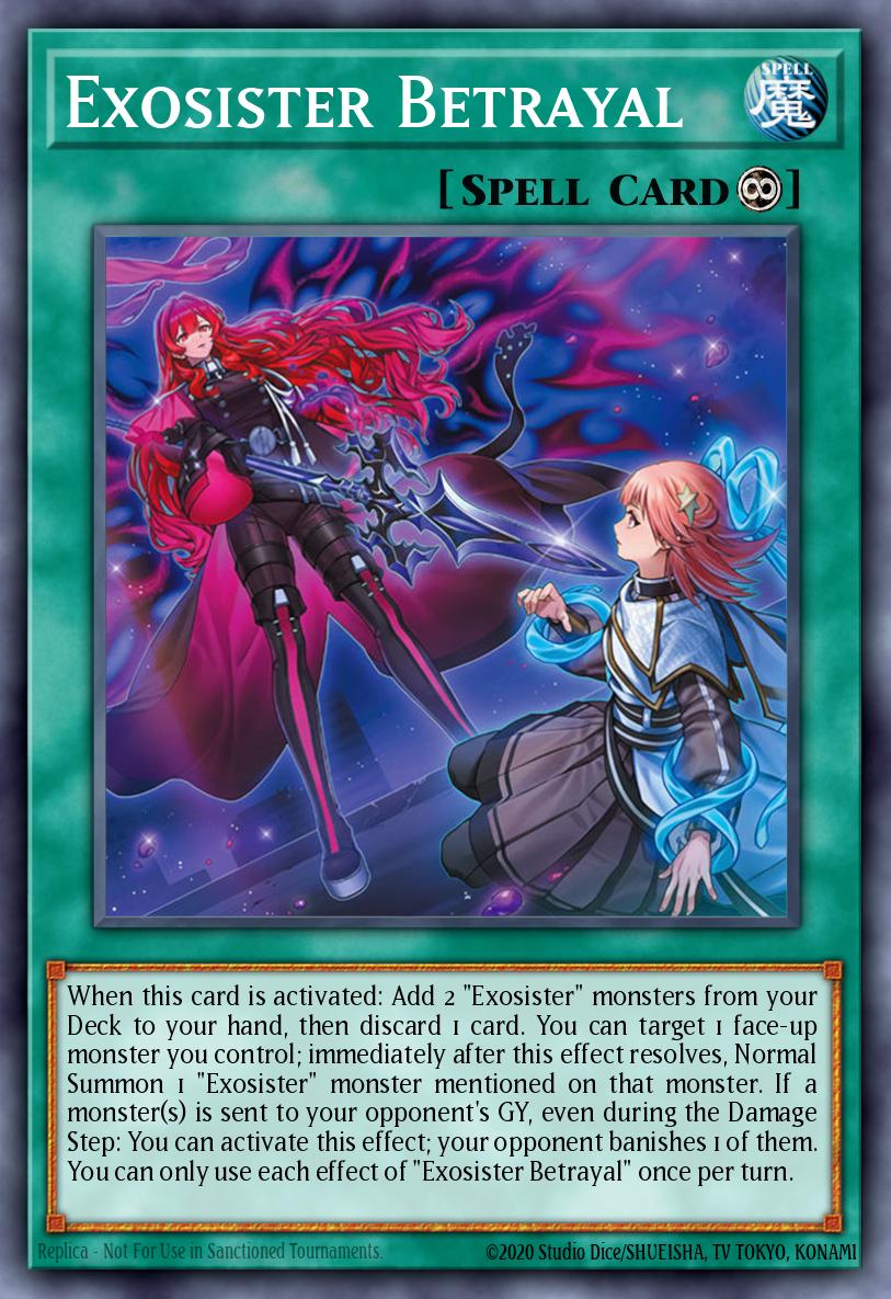 Exosister Betrayal * Super Rare * BPRO-EN066