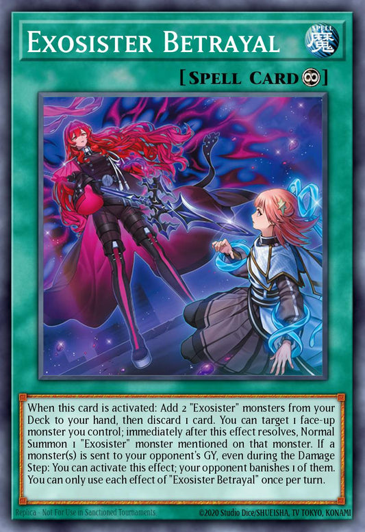 Exosister Betrayal * Super Rare * BPRO-EN066
