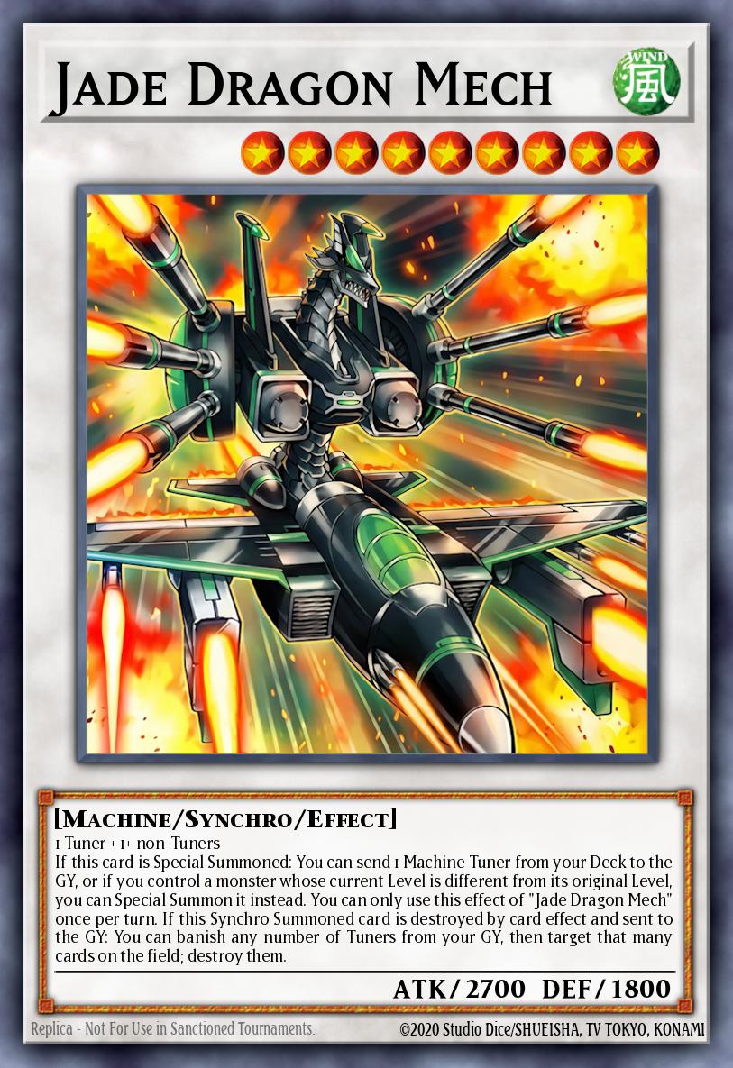 Jade Dragon Mech * Super Rare * BPRO-EN082