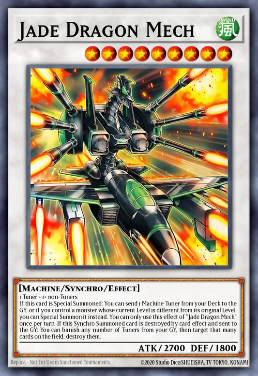 Jade Dragon Mech * Super Rare * BPRO-EN082