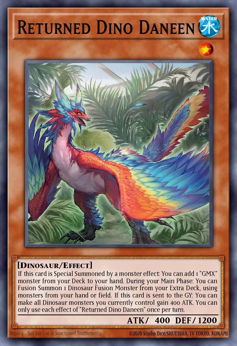 Returned Dino Daneen * Super Rare * BPRO-EN093
