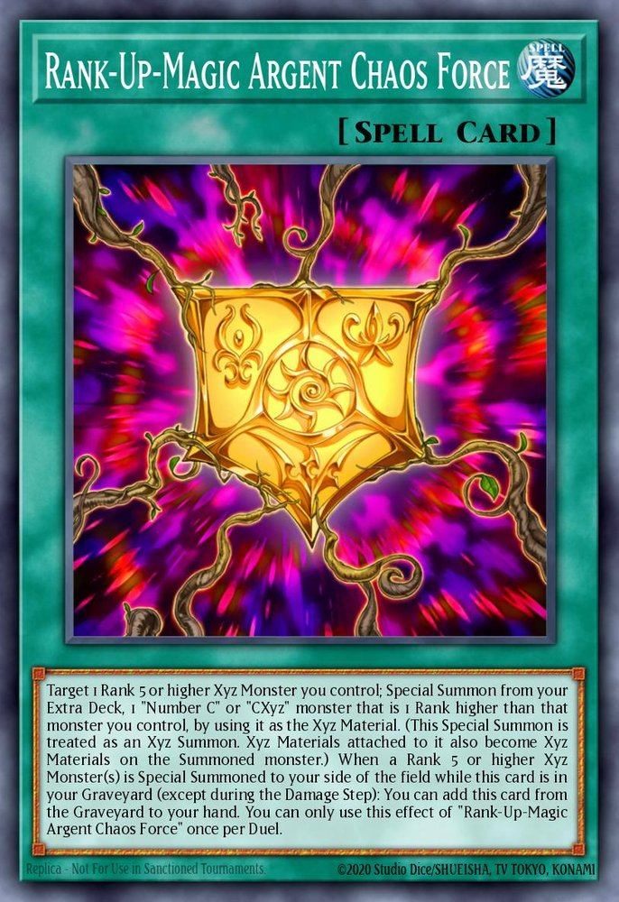 Rank-Up-Magic Argent Chaos Force