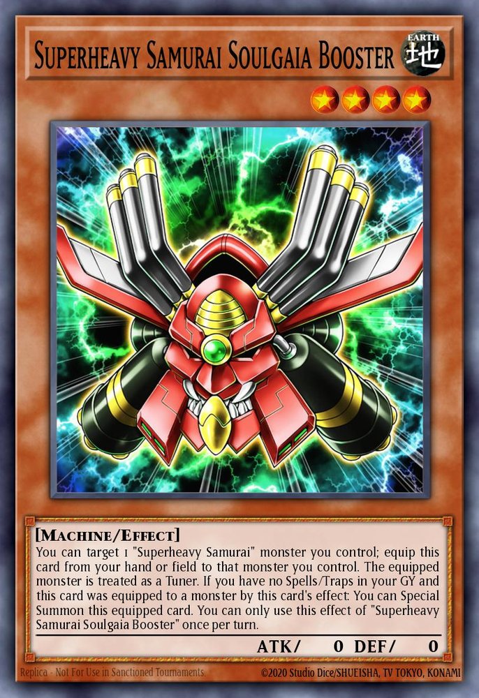 Superheavy Samurai Soulgaia Booster