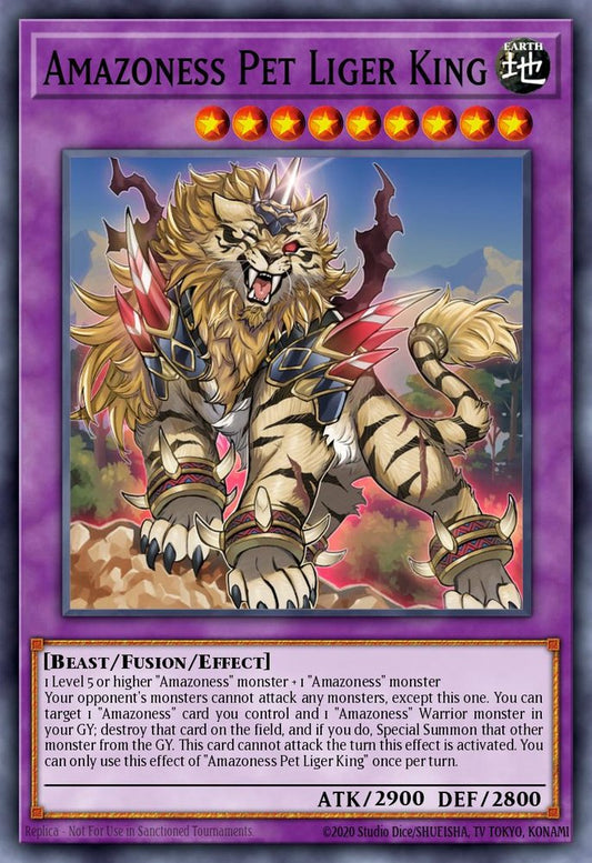 Amazoness Pet Liger King