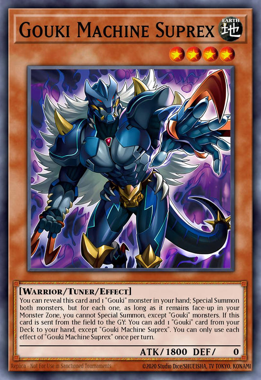 Gouki Machine Suprex Super Rare