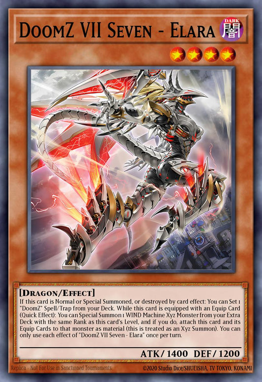 DoomZ VII Seven - Elara Super Rare