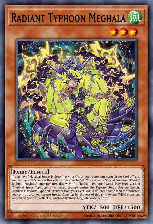 Radiant Typhoon Meghala Super Rare