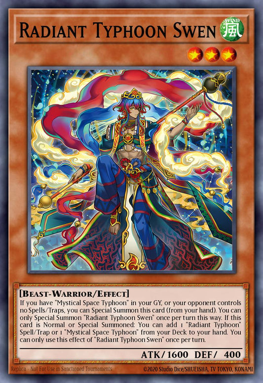 Radiant Typhoon Swen Starlight Rare