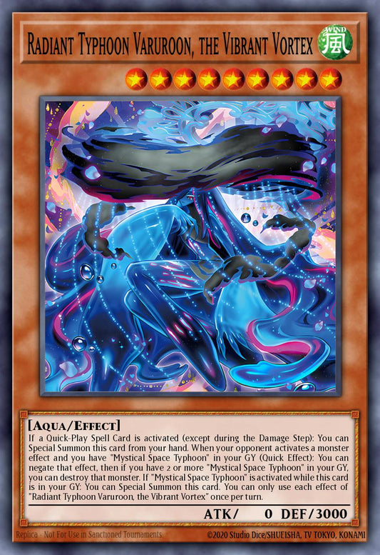 Radiant Typhoon Varuroon, the Vibrant Vortex Super Rare