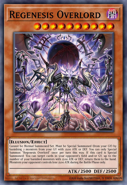 Regenesis Overlord Super Rare