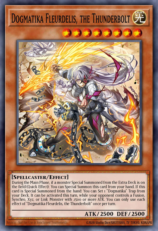 Dogmatika Fleurdelis, the Thunderbolt Secret Rare