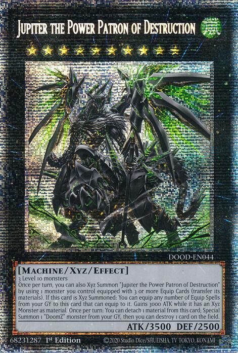 Jupiter the Power Patron of Destruction Starlight Rare