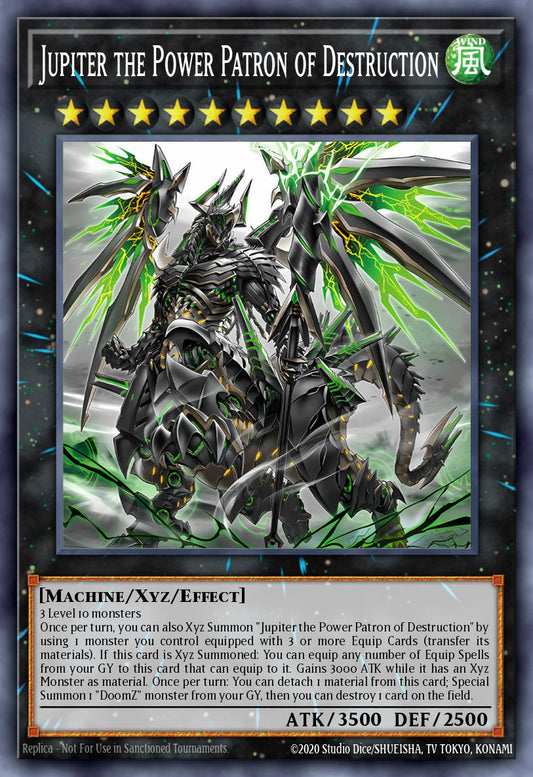 Jupiter the Power Patron of Destruction Ultra Rare