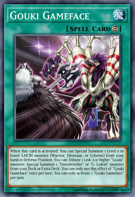 Gouki Gameface Common