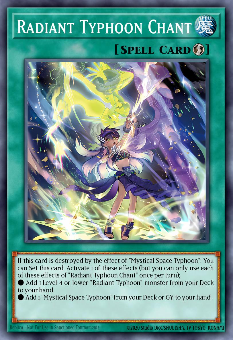 Radiant Typhoon Chant Starlight Rare