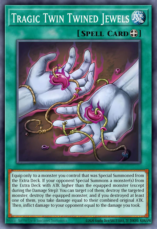 Tragic Twin Twined Jewels Common